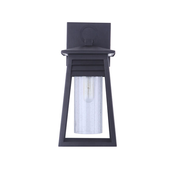 Becca Textured Matte Black Small One-Light Outdoor Lantern, image 5