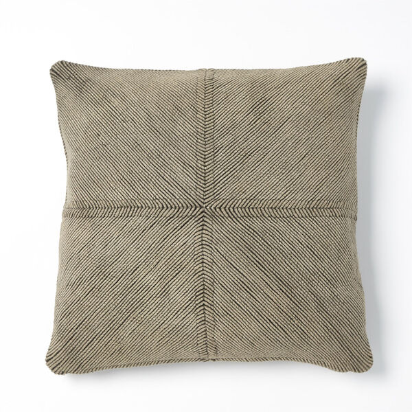 Feather Grey 20 In x 20 In. Pillow, image 3