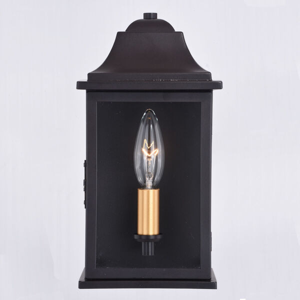 Bristol Oil Burnished Bronze and Light Gold One-Light Outdoor Wall Sconce, image 5