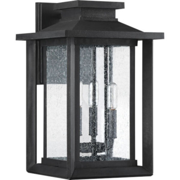 Bryant Black Three-Light Outdoor Wall Sconce, image 2