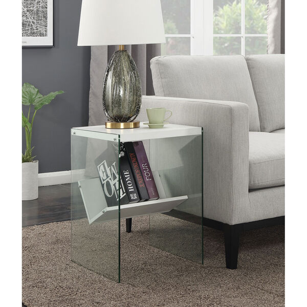 SoHo End Table in White, image 1