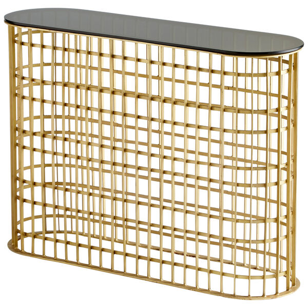 Antique Brass Kingdom Console Table, image 1