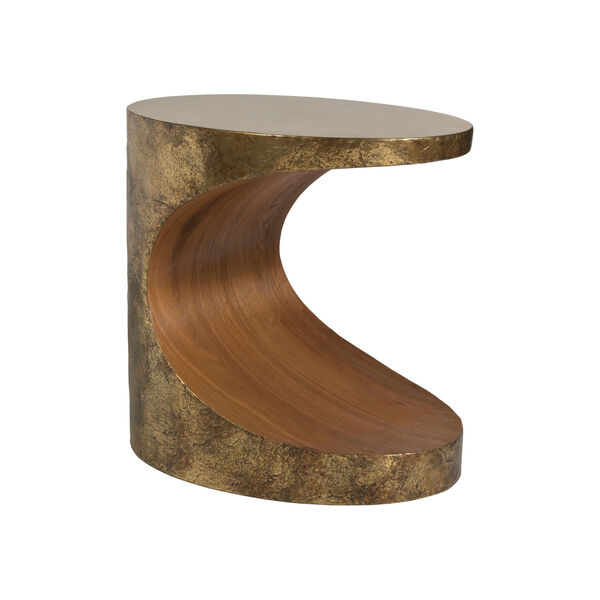Signature Designs Natural Brown Thornton Oval Side Table, image 1