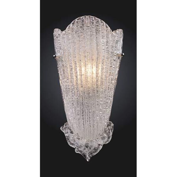 Providence Antique Silver Leaf Wall Sconce, image 1