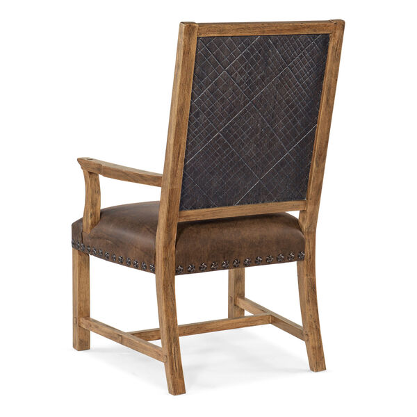 Big Sky Vintage Natural and Charcoal Host Chair, image 3