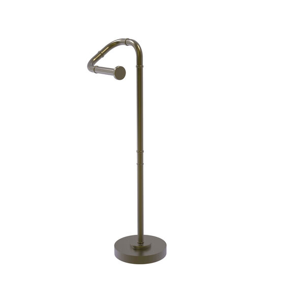 Remi Antique Brass Eight-Inch Free Standing Toilet Tissue Stand, image 1