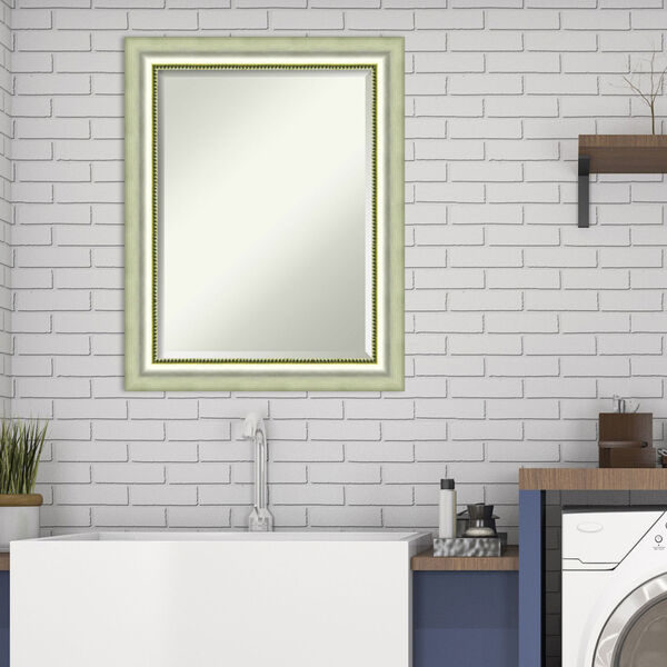 Vegas Silver 23W X 29H-Inch Bathroom Vanity Wall Mirror, image 4