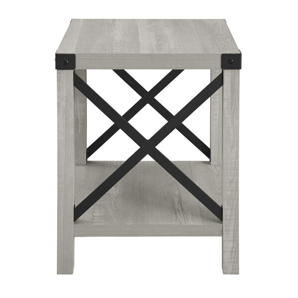 Gray Side Table, image 5