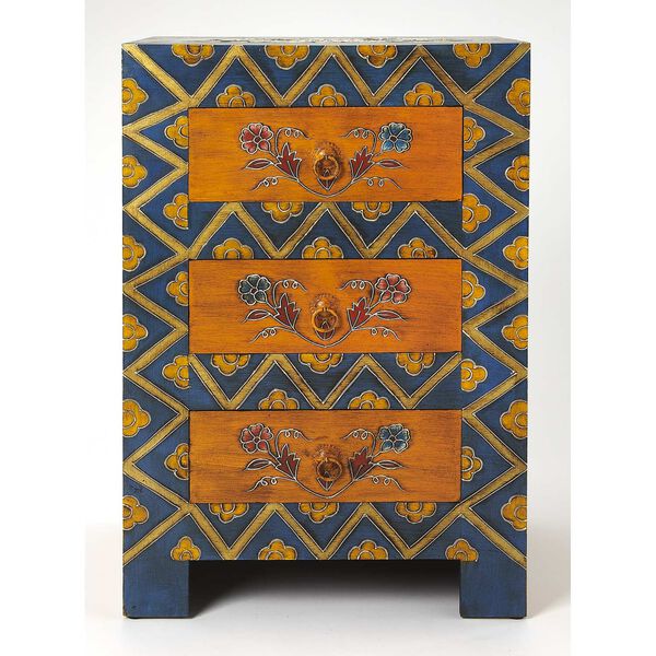 Dharma Hand Painted Accent Chest, image 1