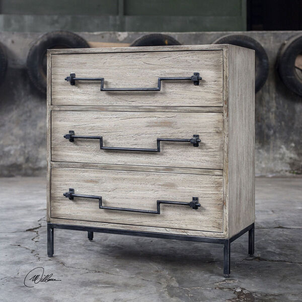 Jory Aged Ivory Accent Chest, image 2