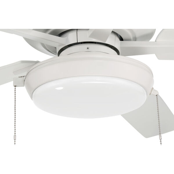 Super Pro White 60-Inch LED Ceiling Fan with Pan Light, image 5