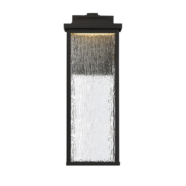 Venya Black 17-Inch LED Outdoor Wall Sconce, image 4