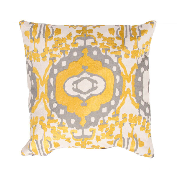 En Casa by Luli Sanchez Pillows Honey 18 In. Pillow with Down Fill, image 1