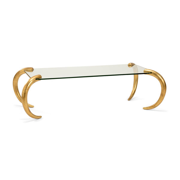 Gold Horn Cocktail Table, image 1