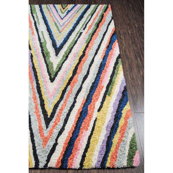 Bungalow Notch Multicolor Rectangular: 9 Ft. x 12 Ft. Rug, image 3