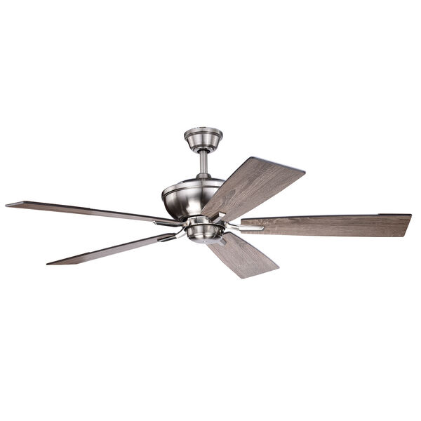 Huntley Satin Nickel 52-Inch Ceiling Fan With Light Kit, image 2
