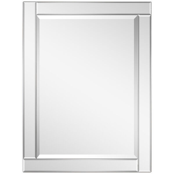 Moderno Clear 40 x 30-Inch Beveled Rectangle Wall Mirror, image 2