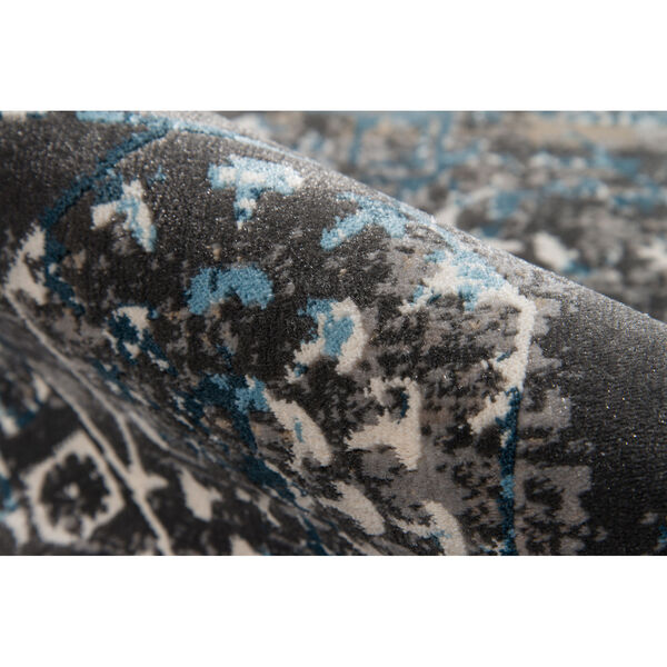 Juliet Distressed Charcoal  Rug, image 5