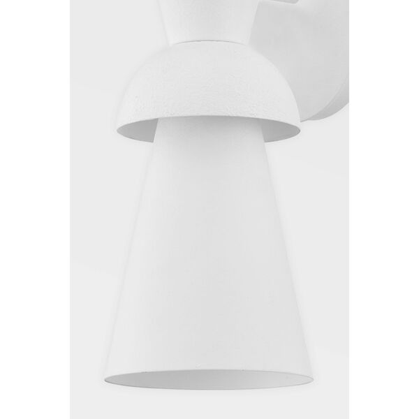 Florence Gesso White One-Light Wall Sconce, image 5