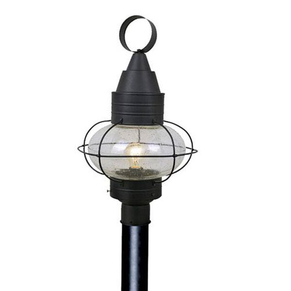 Chatham Textured Black Outdoor Post Light, image 1