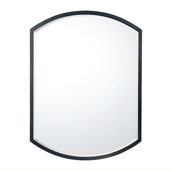 Mirror Matte Black 24-Inch Mirror, image 1