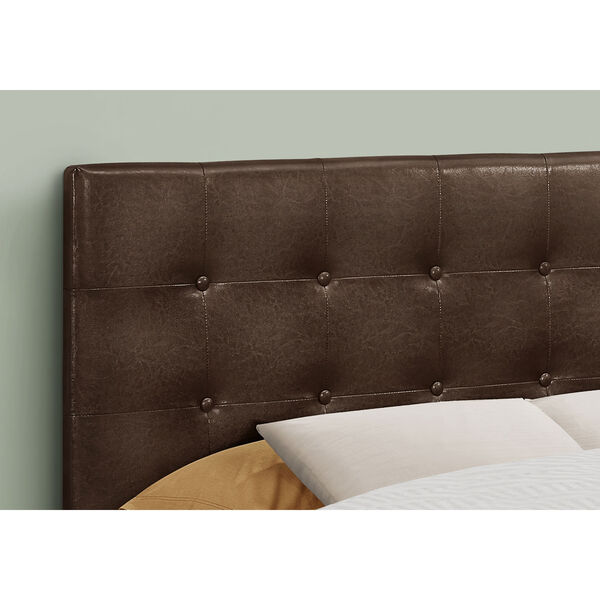 Brown and Black Full Size Headboard, image 3