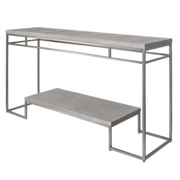 Clea Gray Console Table, image 3