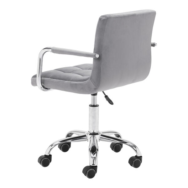 Kerry Gray and Silver Office Chair, image 6