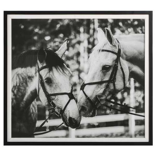 Apple Of My Eye Black and White 40 x 36-Inch Framed Print, image 2