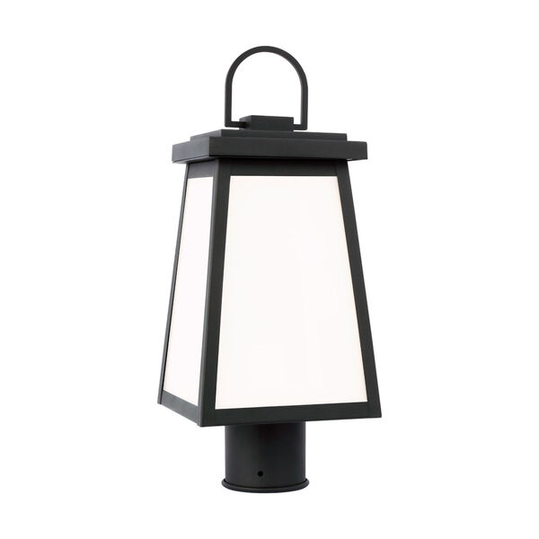 Founders Black One-Light Outdoor Post Lantern, image 3