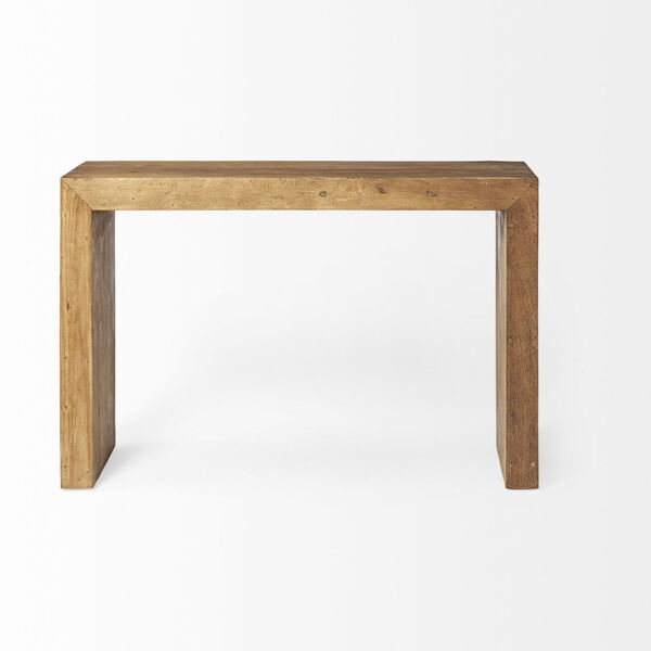 Karson I Brown Wooden Console Table, image 2