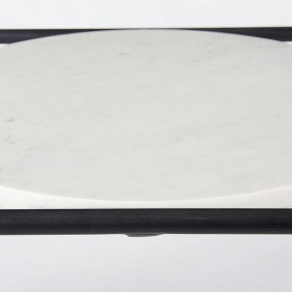 Austen White and Black Side Table, image 5