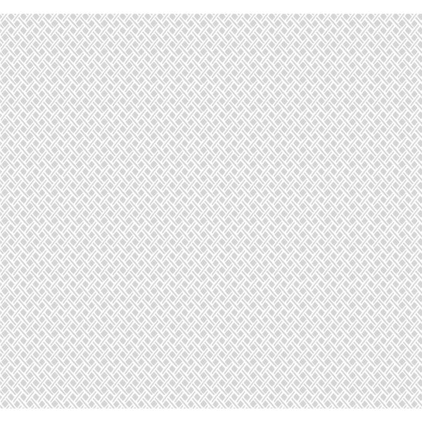 Small Prints Resource Library Gray Two-Inch Wicker Weave Wallpaper, image 1