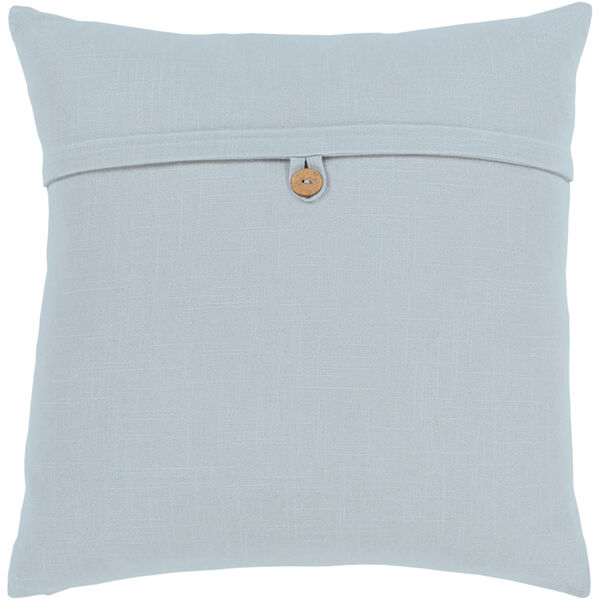 Penelope Ice Blue 20 x 20 In. Throw Pillow with Polyester Insert, image 1