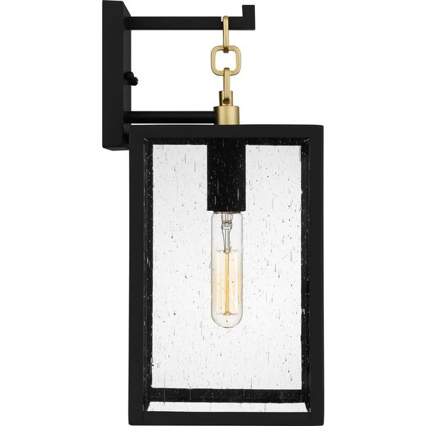 Anchorage Matte Black One-Light Outdoor Wall Mount, image 6