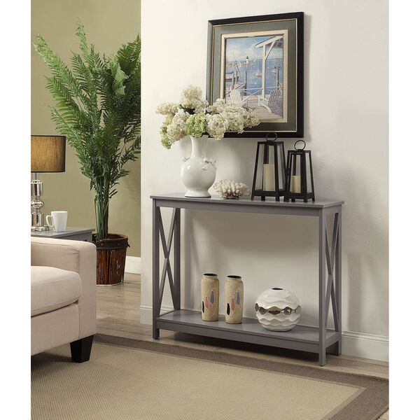 Oxford Gray Console Table, image 1