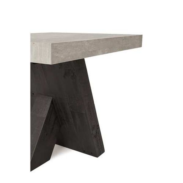 Harper Gray and Black End Table, image 4