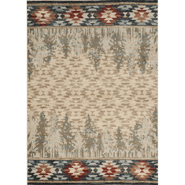 Chester Pines Ivory Area Rug, image 1