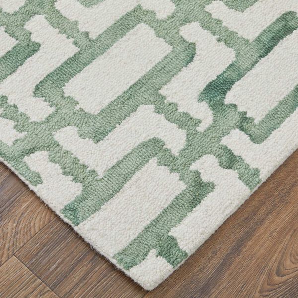 Lorrain Ivory Green Rectangular 3 Ft. 6 In. x 5 Ft. 6 In. Area Rug, image 5