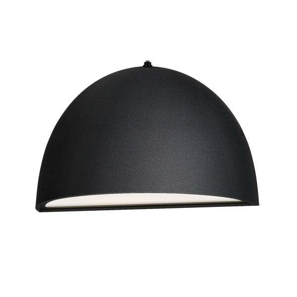 Pathfinder Black LED Outdoor Wall Sconce with PHC, image 1
