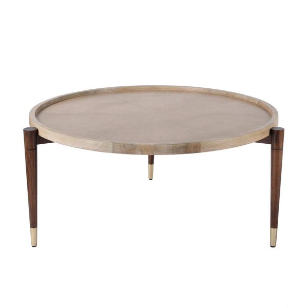 Lemaire Brown Gray Round Nesting Coffee Tables, image 5