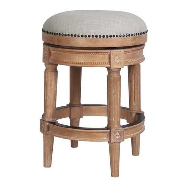 Chapman Weathered Natural 26-Inch Swivel Counter Stool, image 2