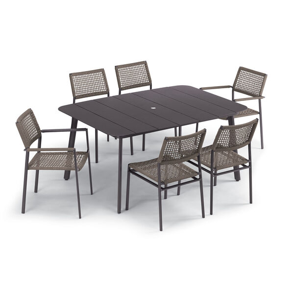 Eiland Carbon 63 In. Rectangular Dining Table, image 2