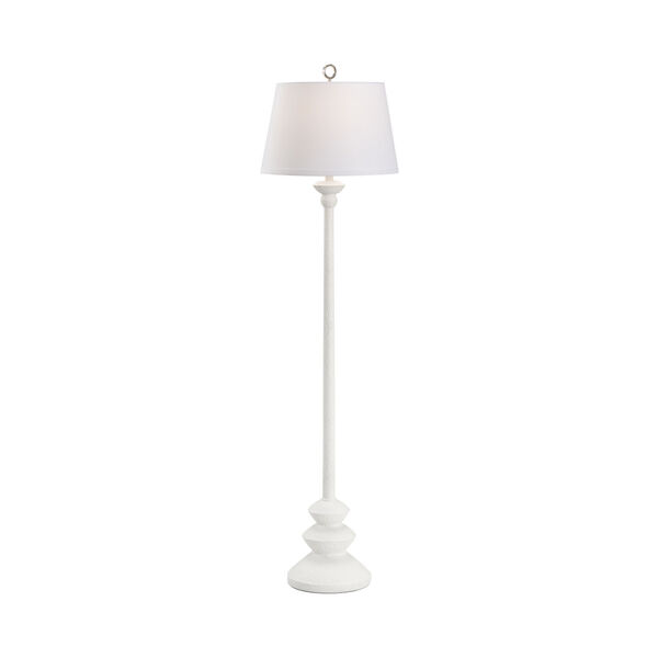 Dorsey Matte White Floor Lamp, image 1