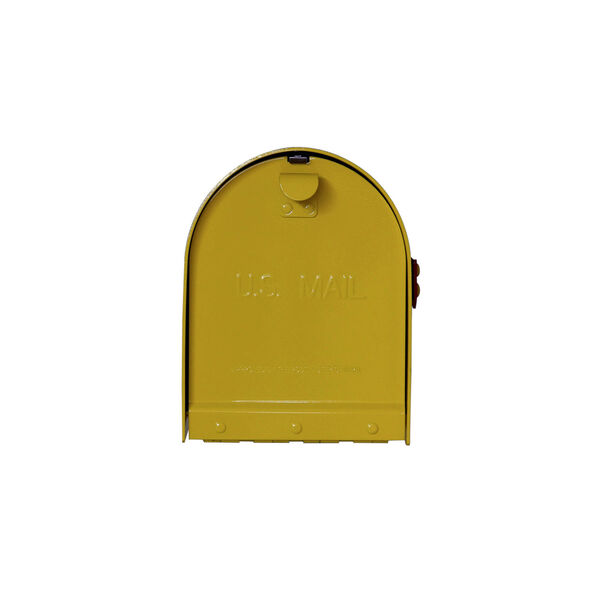 Rigby Yellow Curbside Mailbox, image 4