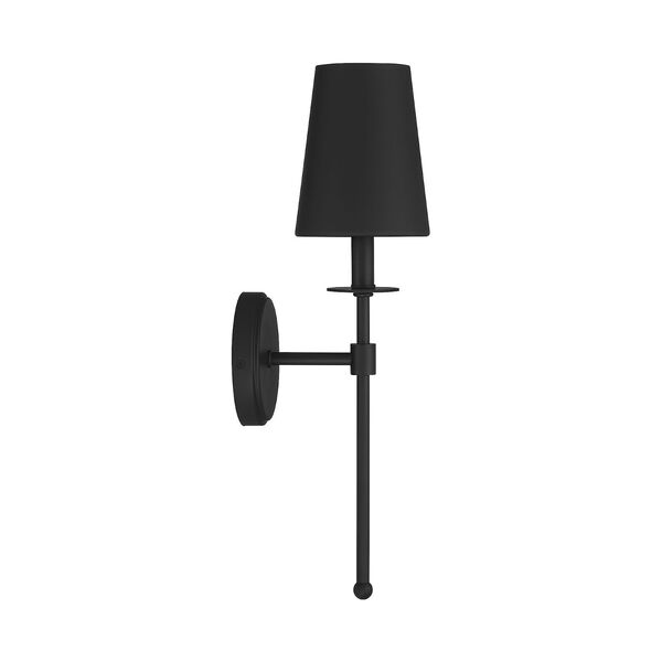 Lowry Matte Black 20-Inch One-Light Wall Sconce, image 5