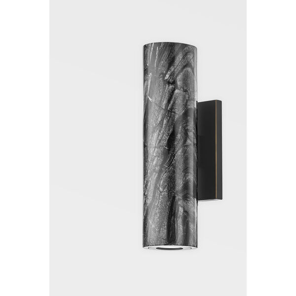 Predock Black Brass ADA LED Two-Light Wall Sconce, image 2