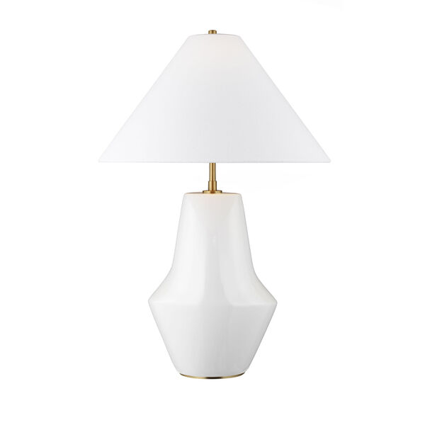 Contour Arctic White 18-Inch LED Table Lamp, image 1