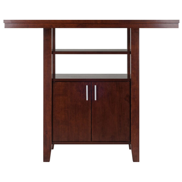 Albany Walnut High Table with Cabinet, image 2