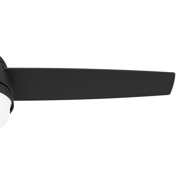 Midtown Matte Black 48-Inch Two-Light LED Ceiling Fan, image 5